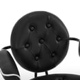 thumbnail image 5 of BarberPub Hydraulic Salon Chair, Swivel Barber Chair, Faux Leather, 5 of 8