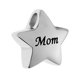 thumbnail image 5 of Urna conmemorativa de acero inoxidable con forma de estrella para cenizas, joyería de cremación Mamá, 5 of 9