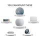 thumbnail image 3 of Cable de datos 1 soporte de montaje en pared para HomePod Mini Smart Speaker Holder (blanco), 3 of 6