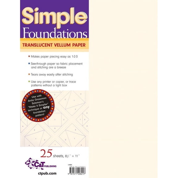 Simple Foundations Translucent Vellum Paper (General merchandise)