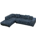 thumbnail image 1 of Stretch 2 Pieces L-Shaped Sofa Covers Anti-Slip Sectional Sofa Slipcovers Corner Sofa Cover Couch Protector with 2pcs Pillowcase Pure Color, 1 of 1