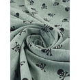 thumbnail image 4 of Minerva Cotton Jersey Stretch Knit Fabric Sage Marl - per yard, 4 of 6