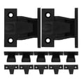 thumbnail image 2 of 12 Set False Front Cabinet Clips Plastic Bracket Fake Drawer Clips False Drawer Front Clips For Wall Cabinet Installation Support, 2 of 6