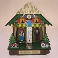 thumbnail image 2 of yuksok Wooden Indoor Thermometer Hygrometer, Wall Hanging Temperature Humidity, 2 of 8