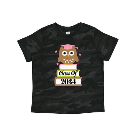 

Inktastic Class of 2034 Owl Girls Gift Toddler Toddler Girl T-Shirt