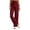 Wine, variant on JYnXIANTI Pants for Women Paperbag High Waisted Pockets Trousers Summer Fashion Clothes Loose Fit Lounge Travel Pants