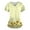 01-Fluorescence Yellow, variant on Plus Size Scrubs Short Short Sleeve Summer Scrub Female Work Lounges Thin Light