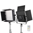thumbnail image 4 of LED 60W BI Fotografía Panel de color de Luz LED LED 1024 PCS BEADS LED 3200K-5600K DIMBILE CON METAL BARNDOORS ROTOTO CONTROLOR, 4 of 7