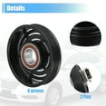 thumbnail image 4 of AC Compressor Clutch Set Replace for Ford F-150 2006-1997 A/C Clutch Repair Assembly Black, 4 of 6