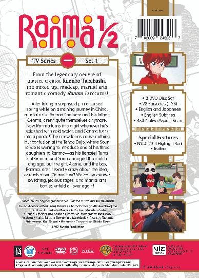 Ranma 1/2 Set 1 [DVD] - Walmart.com