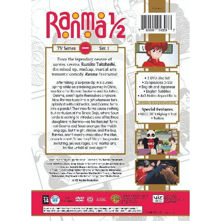 Ranma 1/2 Set 1 [DVD] - Walmart.com