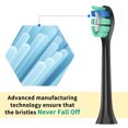 thumbnail image 3 of Clean Replacement Electric Toothbrush Replacement Brush Heads, 4 Brush Heads, 3 of 5
