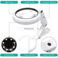 thumbnail image 2 of 5X Magnifying Glasses With Light - Handheld Magnifying Glass, Desktop Magnifying Glasses With 8 Led For Seniors Reading, Hobby, Crafts, Computer Repair And Jewelry Magnifying Glass Black, 2 of 8