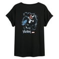 thumbnail image 2 of Marvel Venom - Grunge - Women's Oversized Graphic T-Shirt, 2 of 4