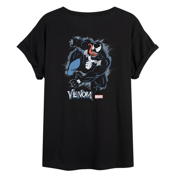 Marvel Venom - Grunge - Women's Oversized Graphic T-Shirt