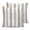 Brown, variant on Grey Ombre Stripe 16x16 Pillow Covers Set of 2, Modern Farmhouse Vertical Striped Throw Pillow Covers Decorative Couch Cushion Case, Microfiber Square Pillowcases for Bedroom Car Living Room