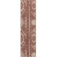 thumbnail image 2 of Rugs.com Outdoor Bohemian Collection Rug – 12 Ft Runner Terracotta Flatweave Rug Perfect For Hallways, Entryways, 2 of 9