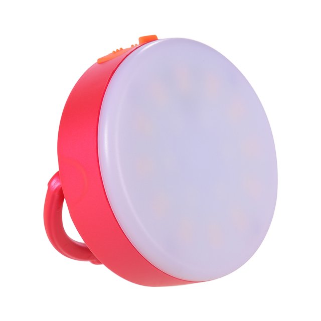 Lámpara fotográfica Andoer LY-02 Mini RGB LED Luz de relleno Lámpara de fotografía Portátil Multifuncional Superbright 3200K-6500K Batería incorporada Rojo Andoer Lámpara de fotografía