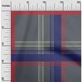 thumbnail image 1 of oneOone Silk Tabby Gray Fabric Madras Check Sewing Craft Projects Fabric Prints By Yard 42 Inch Wide, 1 of 1
