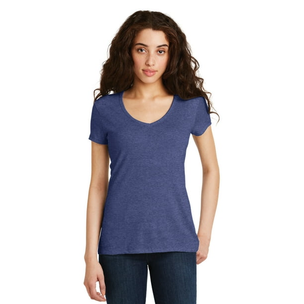 The Keepsake - Camiseta con cuello en V para mujer, Vintage Royal, talla mediana Ropa alternativa 05056BP-VY-M