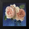 thumbnail image 2 of Strube, Ling 20x20 Black Modern Framed Museum Art Print Titled - Pink Roses, 2 of 5