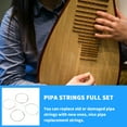 thumbnail image 4 of MasteelfCA 4 Pcs Cordes Professionnelles pour Pipa Pratiques, 4 of 9