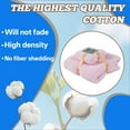 thumbnail image 5 of AUQ 2Pcs Bath Towel Sets,Plush Coral Fiber Loops Towel Set,Rapid Water Absorption Bathroom Towels Set,Pink, 5 of 7