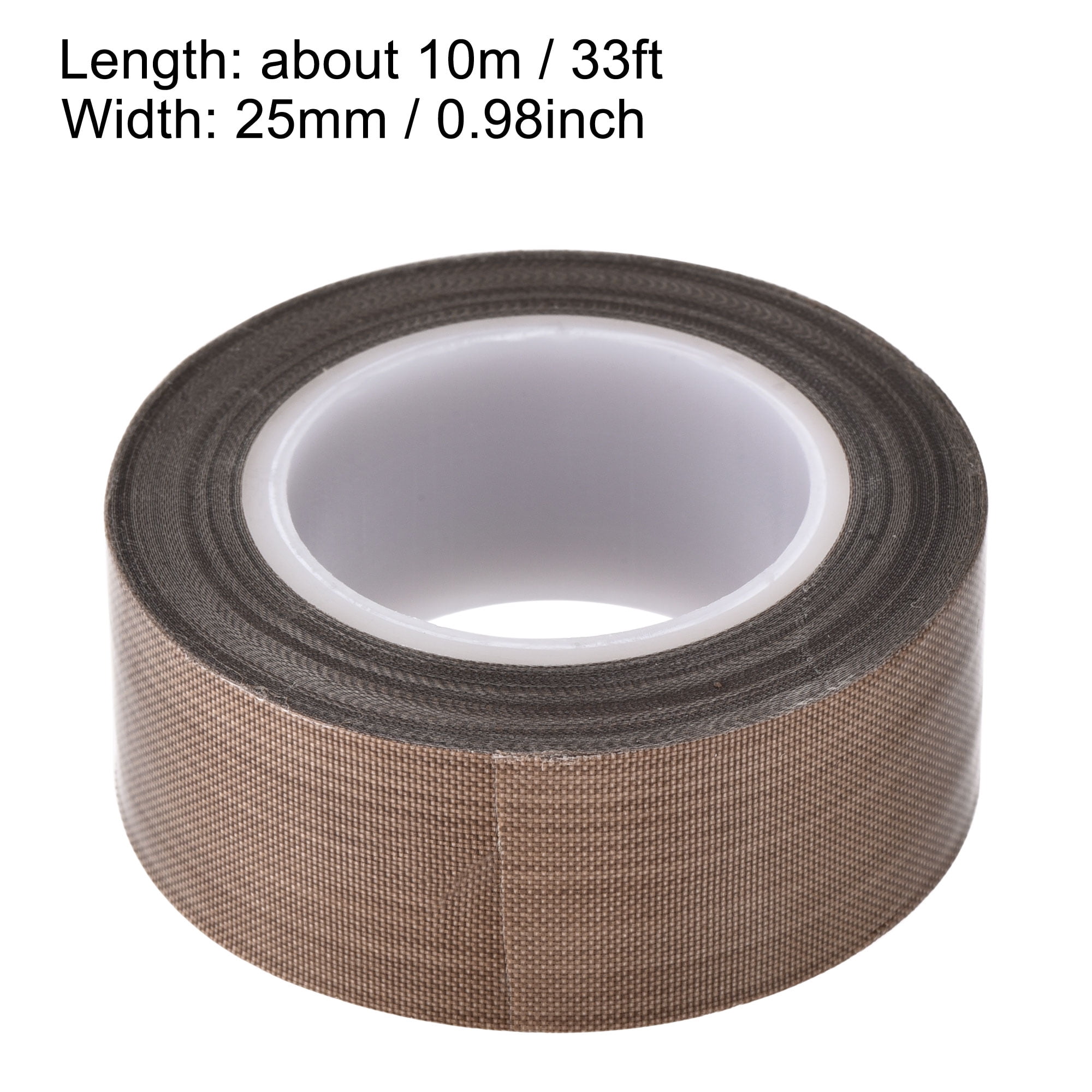 Uxcell Heat Resistant Tape - High Temperature Heat Transfer Tape Aluminum Foil Adhesive Tape | Harfington, 50m x 30mm / 1Pcs