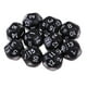 thumbnail image 1 of 10 piezas de acrílico de 16 lados poliédricos s 16-16 para tablero de mesa Negro, 1 of 7