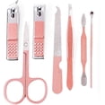 thumbnail image 2 of Manicure pedicure set Portable nail trimming set and beauty tools, 2 of 4
