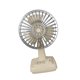 thumbnail image 1 of Ventilador de escritorio pequeño, refrigeración por aire, diseño, ventilador personal portátil de 3 velocidades para blanco, 1 of 9
