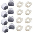thumbnail image 1 of Lot de 16 Pré-Filtre en Mousse et Filtre à Charbon Compatible avec Petsafe Fontaine Inox 360 Avalon, 1 of 3