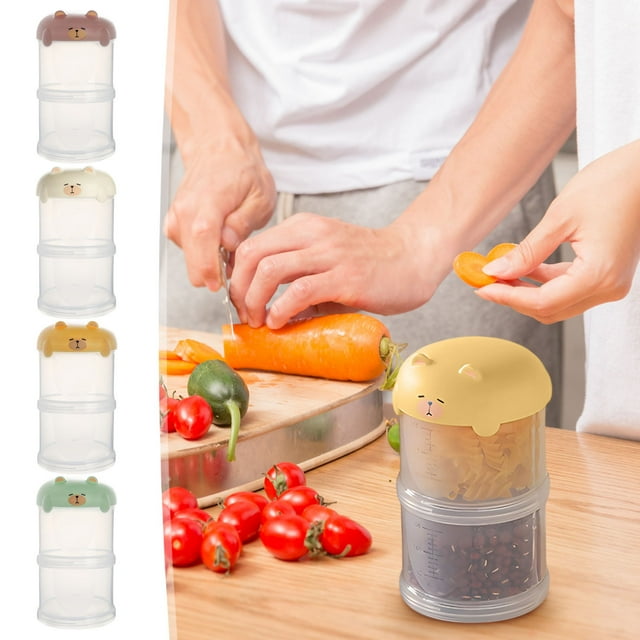 Portable Spice Containers for Camping - Leakproof Travel Seasoning Jars with Airtight Lids, Detachable Kitchen Storage Bottles