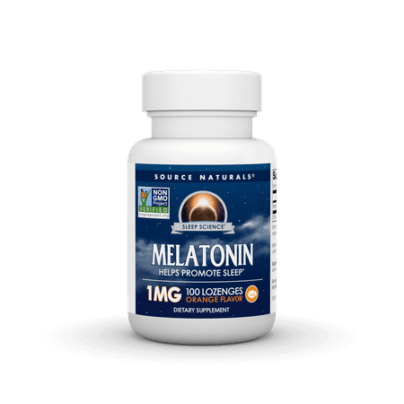 Source Naturals Melatonin 1 MG 100 Tablets