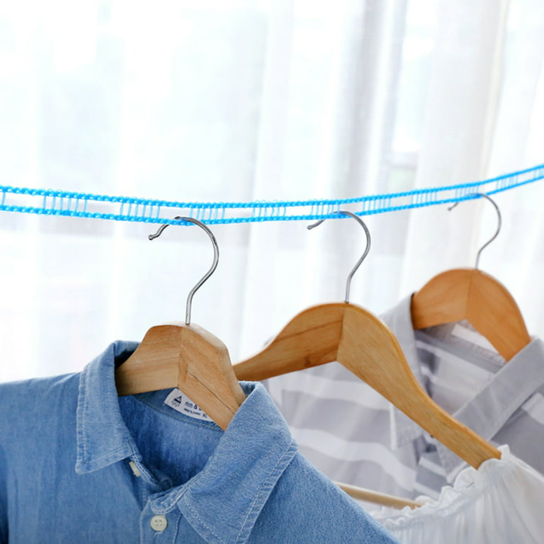 Clothes Line Outdoors Hangers Heavy Duty Clothesline Stretchable Elastic  Travel 