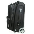 thumbnail image 3 of MOJO Black Chicago Cubs 21" Softside Rolling Carry-On Suitcase, 3 of 7