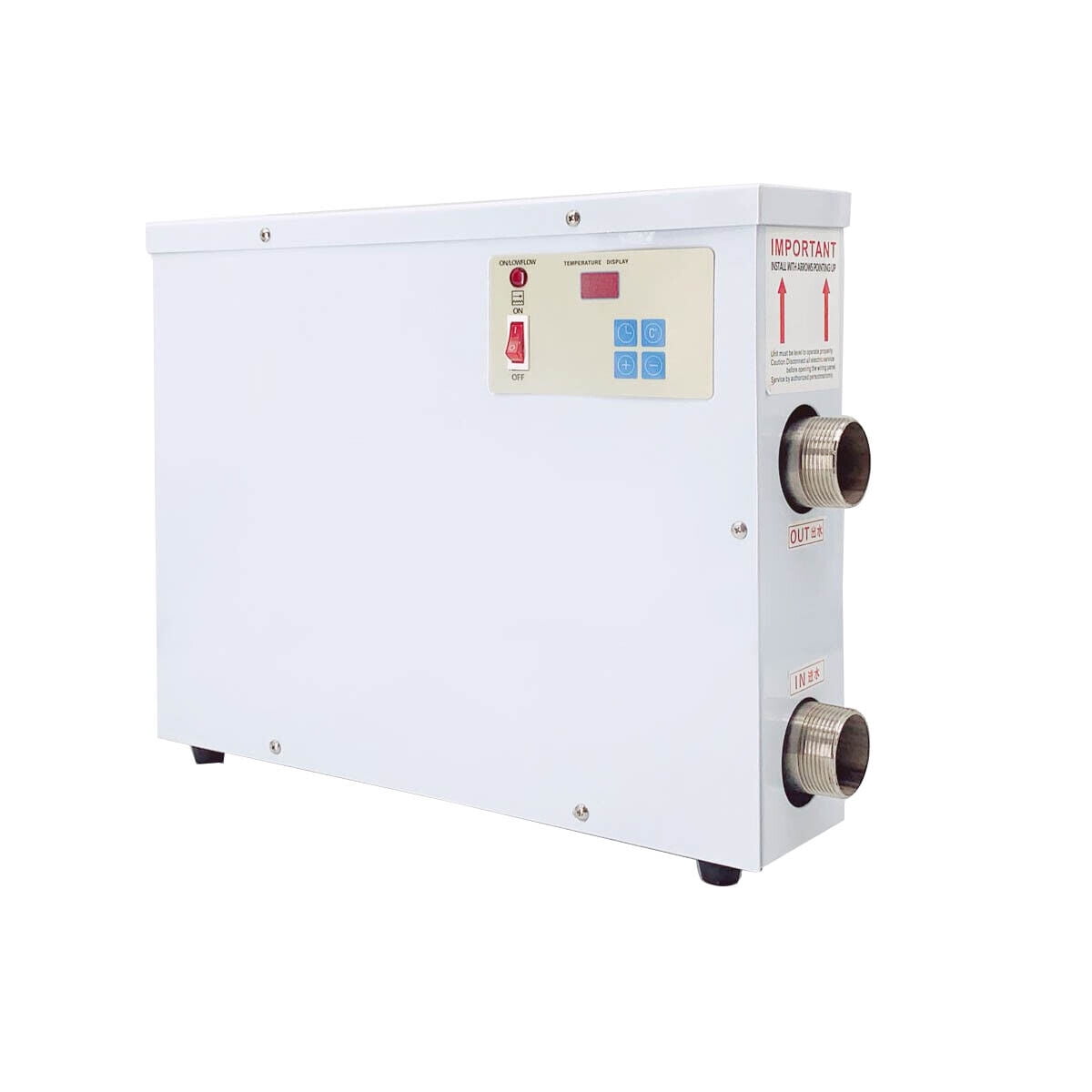 TABODD Electric Water Heater Pool Heater 11KW 220V Swimming Pool SPA