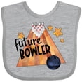 thumbnail image 3 of Inktastic Future Bowler Bowling Ball and Pins Boys or Girls Baby Bib, 3 of 4