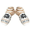 thumbnail image 3 of Gsakboxl Ankle Socks Women's Christmas Themed Printed Short Slipper Socks Soft Fleece Lined Fuzzy Non-slip Floor Socks Warm Cozy Home Socks for Winter, 3 of 7