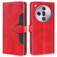 thumbnail image 1 of For Oppo Find X7 5G Shockproof Phone Stand Case PU Leather Phone Cover Wallet - Red, 1 of 5