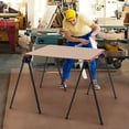 thumbnail image 4 of Gymax 2 Pack Folding Saw Horses Work Table w/ Quick Open Legs & 2 x 4 Support Arms, 4 of 9