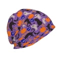 thumbnail image 3 of Gaeub Halloween Black Cats Knit Cuffed Beanie Top Level Beanie Men Women Winter Knit Caps Soft Ski Hat, 3 of 7