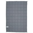 thumbnail image 4 of Sleep Therapy 2Pc Weighted Blanket and Cover, 10lbs, 40 x 60, Gray, 4 of 13