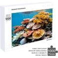 thumbnail image 4 of 1000 Pieces Underwater World Puzzle for Adults Teens,Premium Jigsaw Wooden Puzzle,30"x20" Wooden Jigsaw Nature Puzzles for Family Party - Each Piece is Unique, 4 of 8