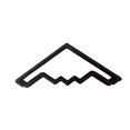 thumbnail image 1 of B-2 Spirit Bomber Cookie Cutter- Fast Shipping - Sharp Edges - Exceptional Quality, 1 of 4