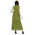 thumbnail image 4 of Bimba Printed Ankle Length Ethnic Dresses For Womens Sleeveless Casual Dress Indo Western Wear, 4 of 7