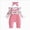 Pink 0726, variant on 6-9 Months Infant Girl Outfit Preemie Newborn Baby Girl Clothes Infant Romper Onepiece Fall Winter Outfits Gifts for Girls 3 6 9 12 18 Months Cute Romper Set,Orange