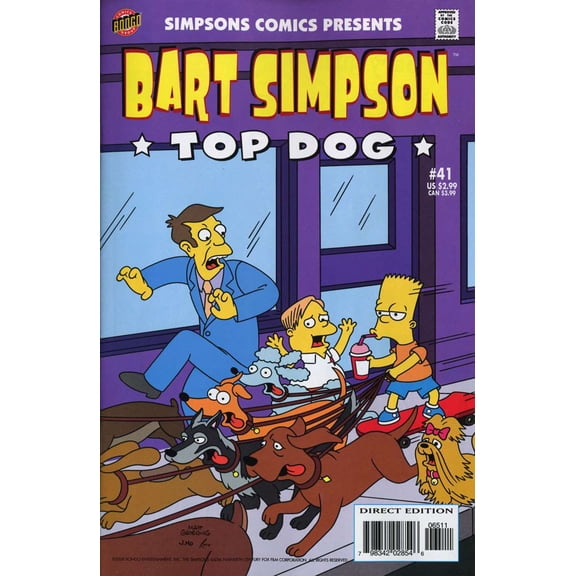 Simpsons Comics Presents Bart Simpson #41 VF ; Bongo Comic Book