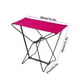 thumbnail image 3 of mfyjkho Taburete Plegable Portátil Para Acampar Al Aire Libre, Pescar Y Viajar Con Estructura De Acero Y Asiento De Tela Oxford (Paquete De 1), 3 of 6