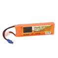 thumbnail image 2 of Quadcopter Battery, Drone Lithium Battery Replacement 3000mAh 11.1V Safety LiPo with EC3 Plug for Gliders, 2 of 7
